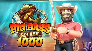 Big Bass Splash visser aan het water