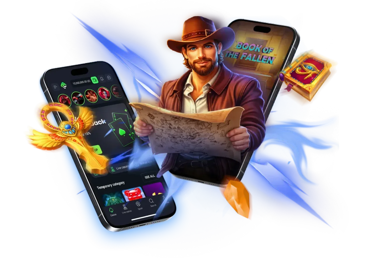 Mobiele versie van LuckyWave op smartphone